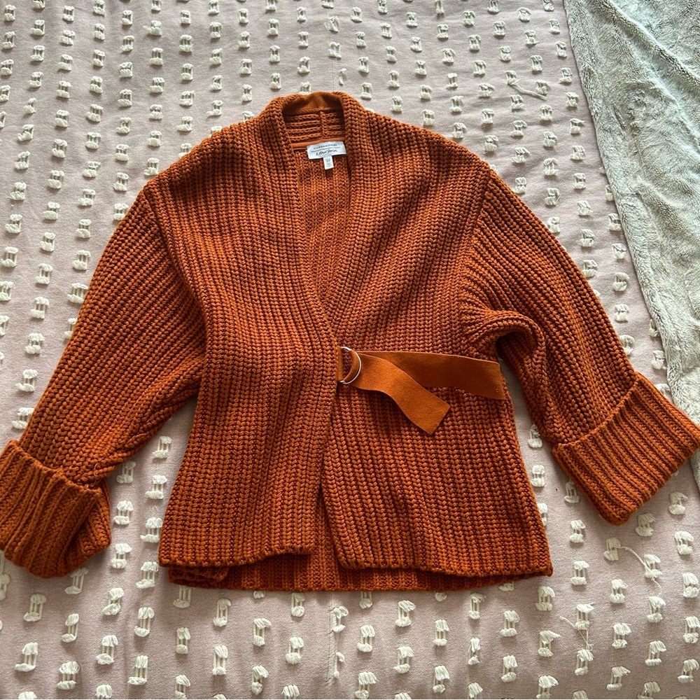 & Other Stories Belted Wrap Cardigan